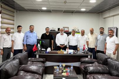 HAKSİAD Genel Başkanı Turgut, Muş Şubesi yönetimiyle bir araya geldi
