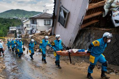 Japonya'da sel ve heyelan felaketi: 8 ölü, 400 bin kişiye tahliye uyarısı