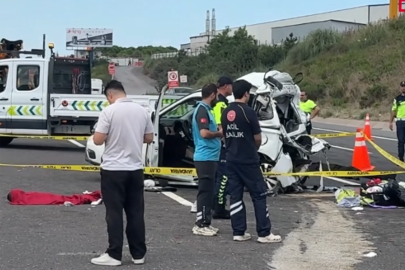Kuzey Marmara Otoyolu Uskumruköy'de kaza; 3 ölü, 5 yaralı