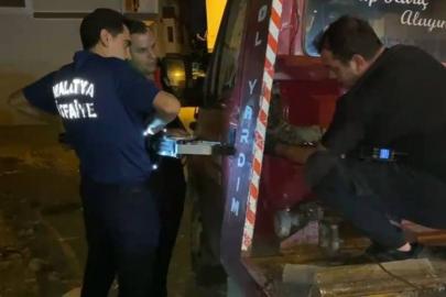 Malatya'da çekicinin demir kısmına sıkışan kedi kurtarıldı