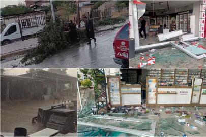 Malatya'da sağanak ve fırtına hasara yol açtı