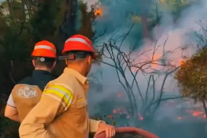 Marmaris Aksaz’daki orman yangını kontrol altına alındı