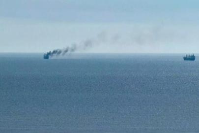 Rus ordusu Odessa’da kuru yük gemisini vurdu