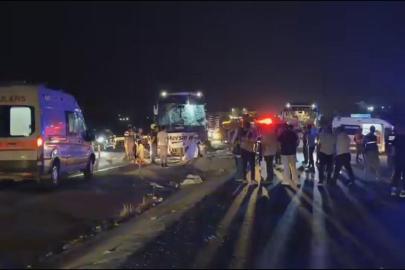 Şanlıurfa'da 2 yolcu otobüsü çarpıştı: 14 yaralı