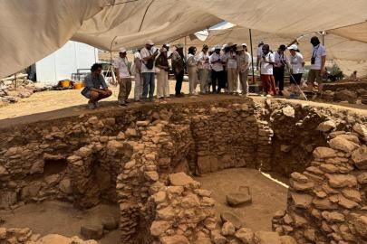 Şanlıurfa'da UNESCO gönüllüleri Taş Tepeler'de ağırlandı