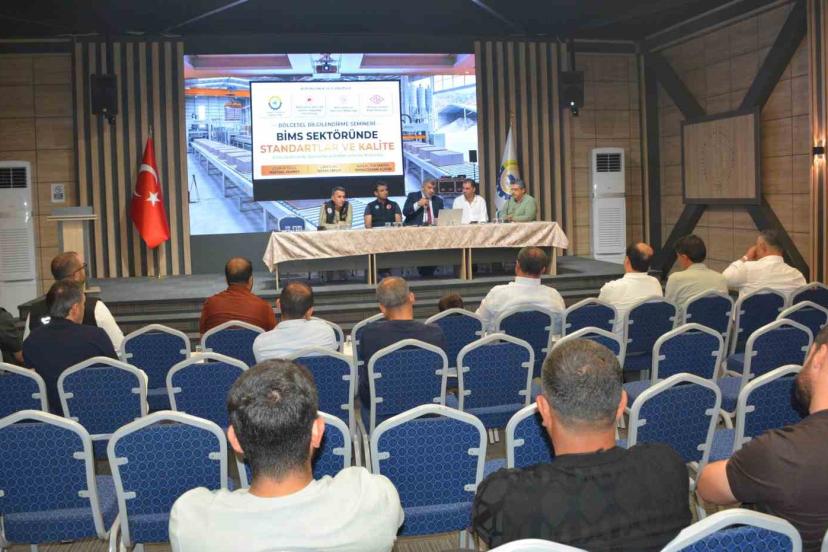 Tatvan’da bims sektörüne yönelik "Standartlar ve Kalite" semineri düzenlendi