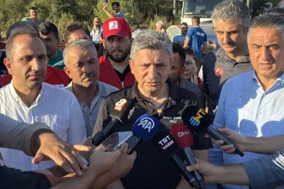Aksu yangını 3'üncü gününde büyük ölçüde kontrol altına alındı (7)