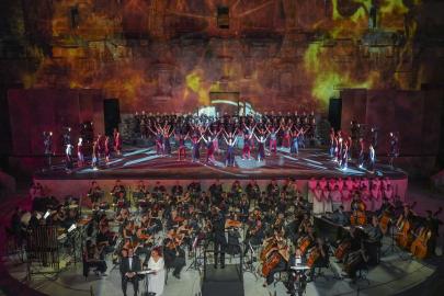 Aspendos'ta Carmina Burana gecesi