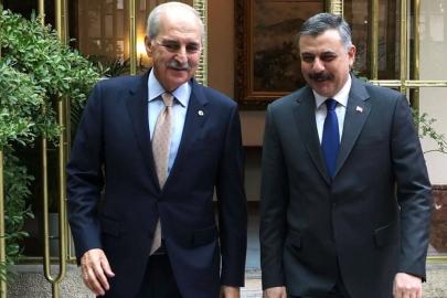 Bakan Çiftçi, TBMM Başkanı Kurtulmuş ve Başkanvekili Adan'la görüştü