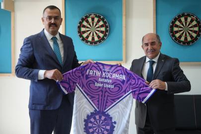 Başsavcıdan, dartta dereceye giren gençlere tebrik