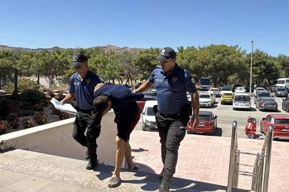 Bodrum'da 3 kadını taciz edip, evlerine girmeye çalışan şüpheli tutuklandı