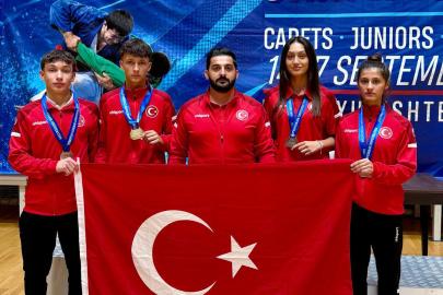 Burdurlu sporculardan Avrupa Şampiyonası'nda 4 madalya