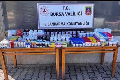 Bursa’da kaçak ilaç operasyonu: 1 gözaltı