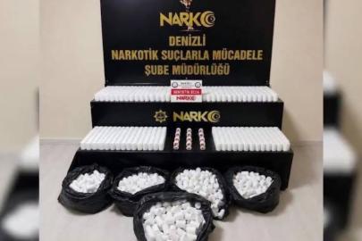 Denizli'de 104 bin 870 sentetik ecza ele geçirildi: 4 tutuklama
