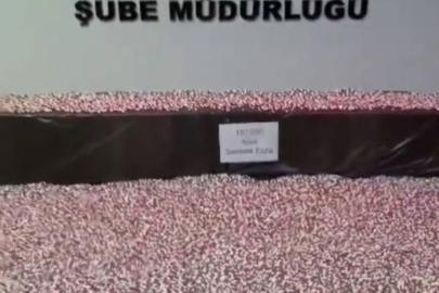 Kırıkkale'de 107 bin sentetik uyuşturucu hap ele geçirildi