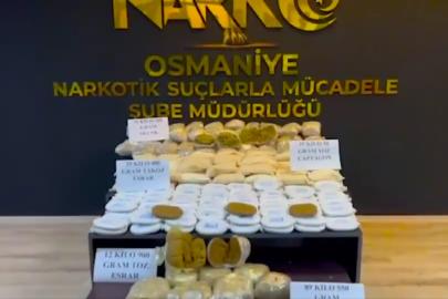 Osmaniye’de uyuşturucu operasyonlarında 14 şüpheli tutuklandı