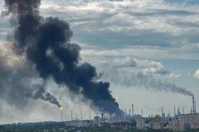 Rusya'da iki petrol tesisine İHA saldırısı: Bir rafineri faaliyetlerini durdurdu