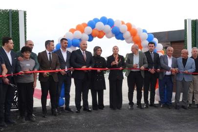 Spor kompleksi ve aquapark açıldı